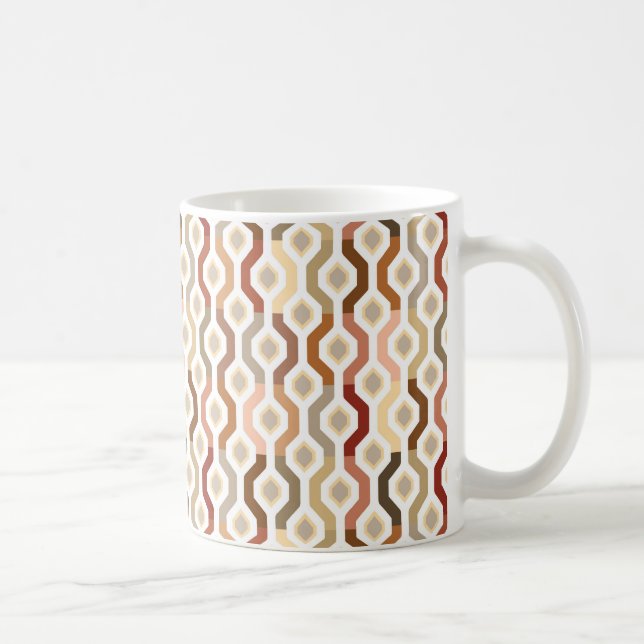 Mitt- den geometriska århundrademodet anknyter kaffemugg (Höger)