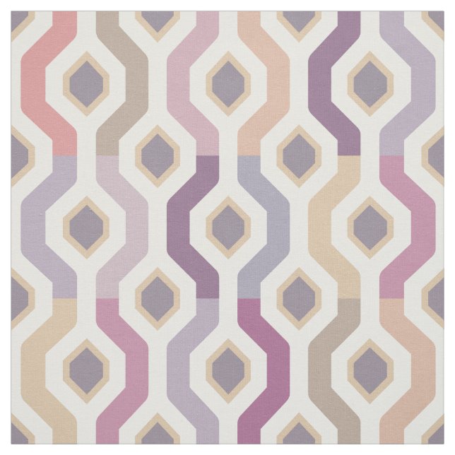 Mitt- den geometriska århundrademodet anknyter tyg (Provkarta)