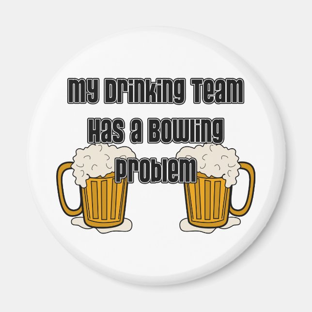 Mitt drickarteam har ett problem med att gå magnet (Framsidan)