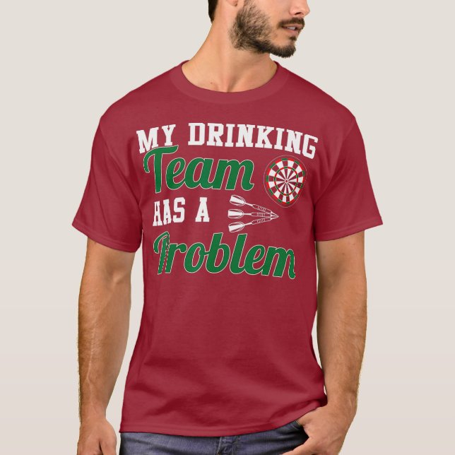 Mitt drickarteam har ett problem med att kasta en  t shirt (Framsida)