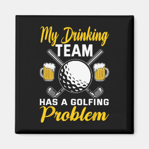 Mitt dryckeslag har ett golfproblem golfande magnet