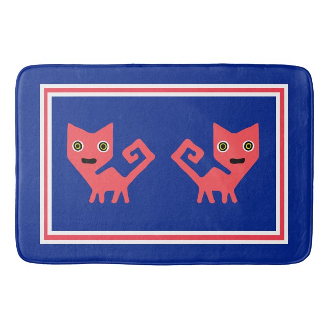 Mitt Fånig Kattunge Badrumsmatta (Framsidan)