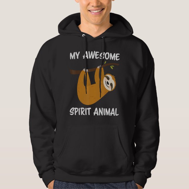 Mitt Fantastisk-själsdjur är en slang av en slang  Hoodie (Framsida)