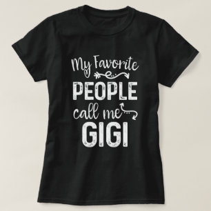 Mitt favorit- folk appell mig Gigi gåva T Shirt