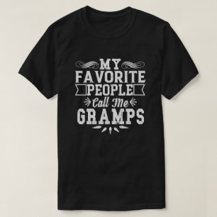 Mitt favorit- folk appell mig Gramps fars dag T Shirt