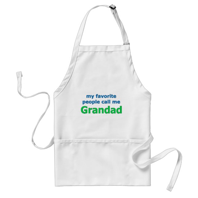 mitt favorit- folk appell mig grandad förkläde (Framsidan)