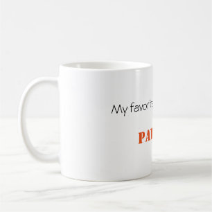Mitt favorit- folk appell mig kaffemugg