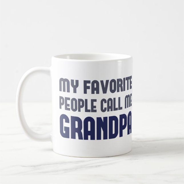 Mitt favorit- folk appell mig morfar kaffemugg (Vänster)