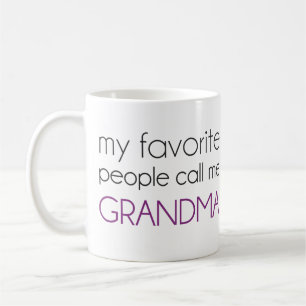 Mitt favorit- folk appell mig mormor kaffemugg