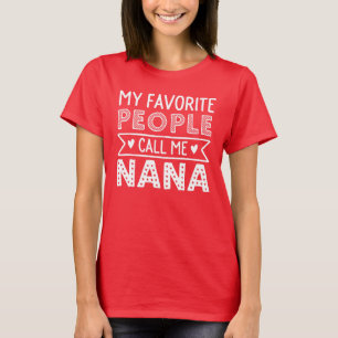 Mitt favorit- folk appell mig nana t-shirt