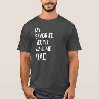 Mitt favorit- folk appell mig pappa, fargåva t shirt