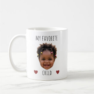 Mitt Favoritbarn Anpassad Foto Ansikte Kaffemugg