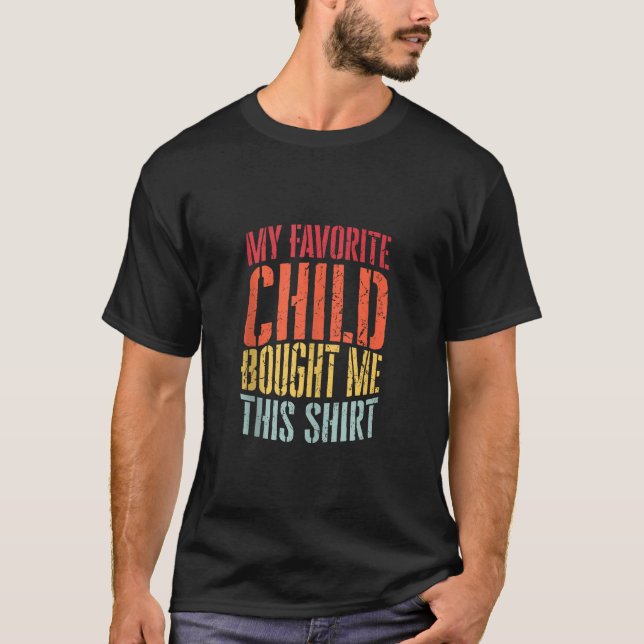 Mitt favoritbarn har köpt mig den här Shirt Retro  T (Framsida)