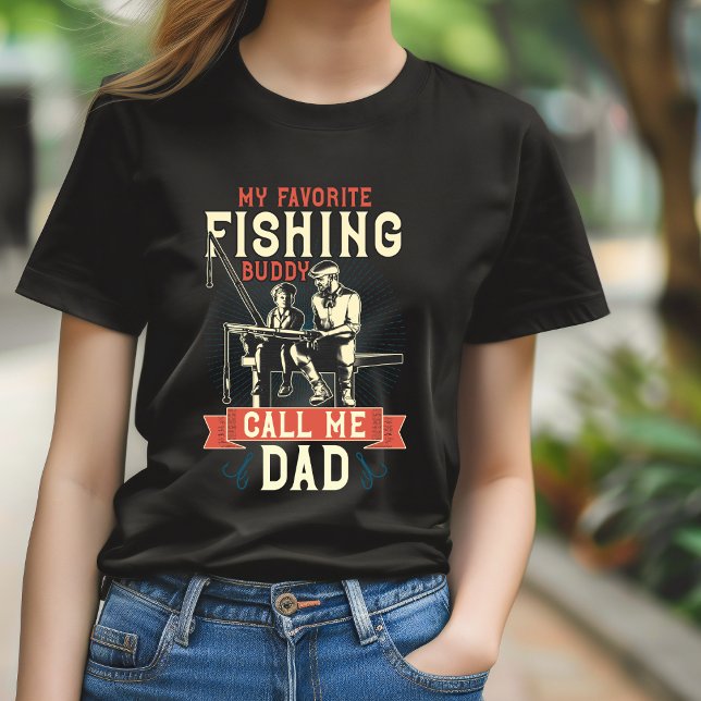 Mitt favoritfiske Buddy Pappa T-Shirt (Skapare uppladdad)