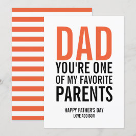 Mitt favoritkort för Fars dag i pappa Kort