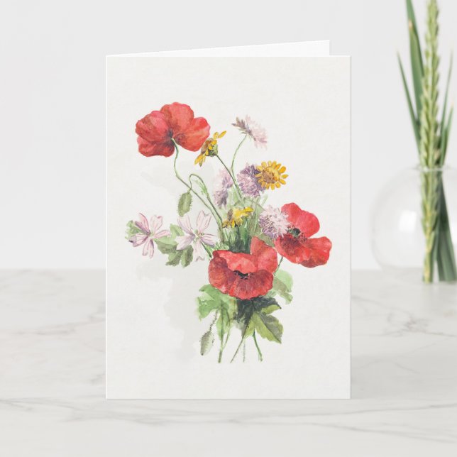 Mitt födelsedagskort tack kort (Framsida)