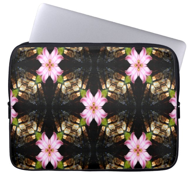 Mitt fönster av Narcissus... Laptop Fodral (Framsidan)