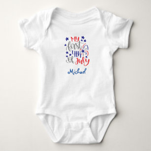Mitt första 4th Juli - namn T Shirt