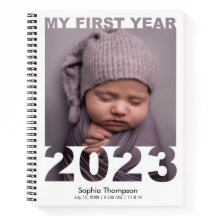 Mitt första år 2023 Modern Baby-fotovit
