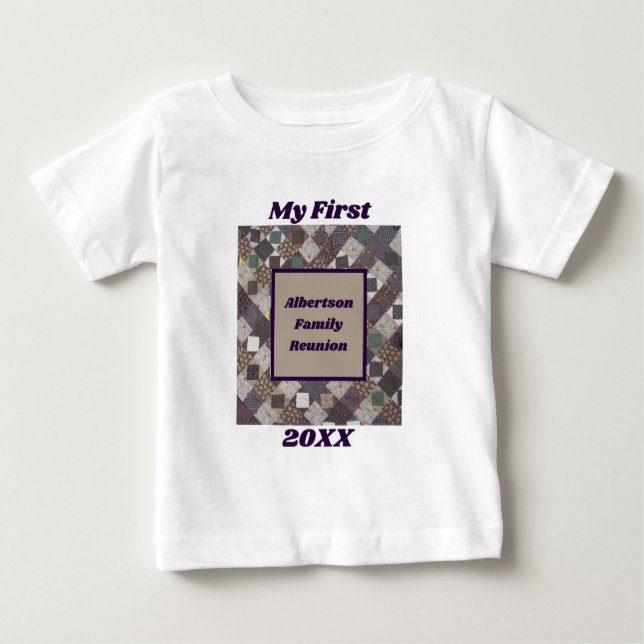 Mitt första familjerapport för återförening - Quil T Shirt (Framsida)