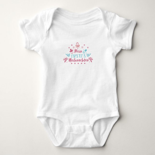 Mitt första jul Min första jul T Shirt (Framsida)