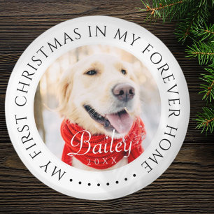 Mitt första julfoto hemma - Modern Pet Photo Magnet