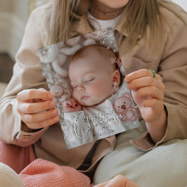 Mitt första julfoto i Baby Julkort