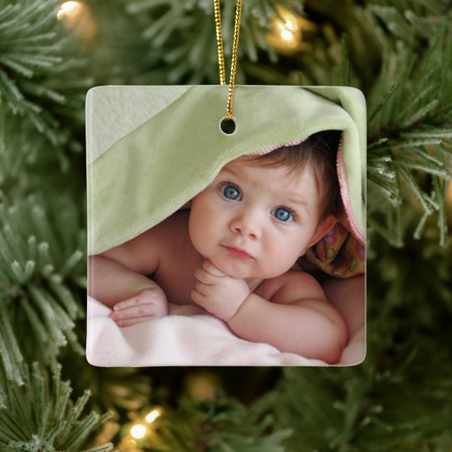 Mitt första julfoto Ornament (Träd)