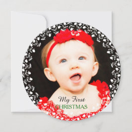 Mitt Första Julkort Foto