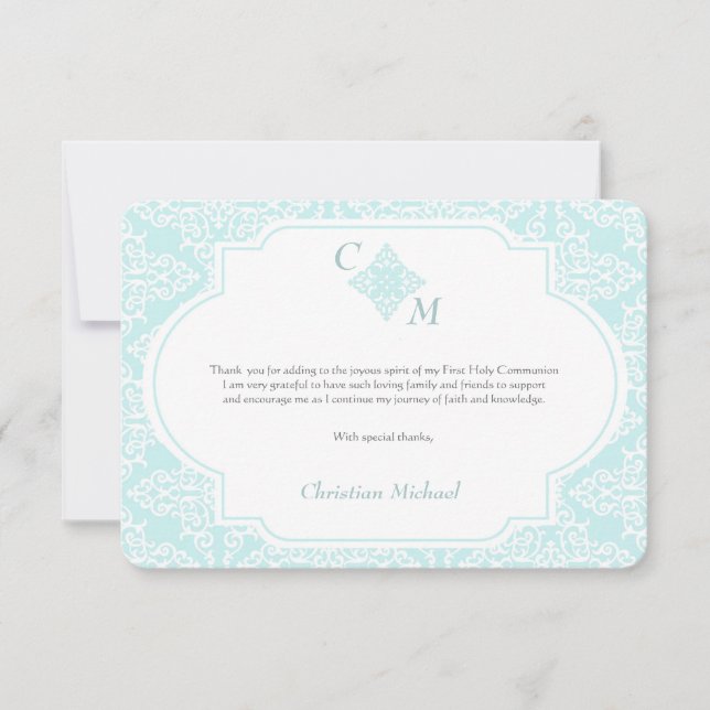 Mitt första kort för nattvardsgångblåtttack (Framsida)