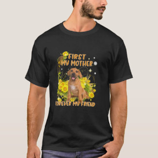 Mitt första Mor för min vän Mors dag Hund T Shirt