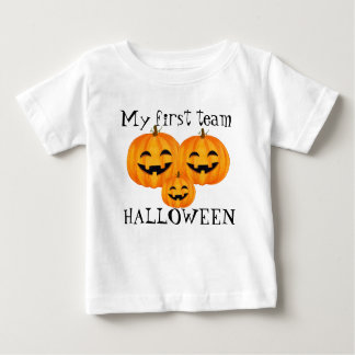 Mitt första team halloween t shirt