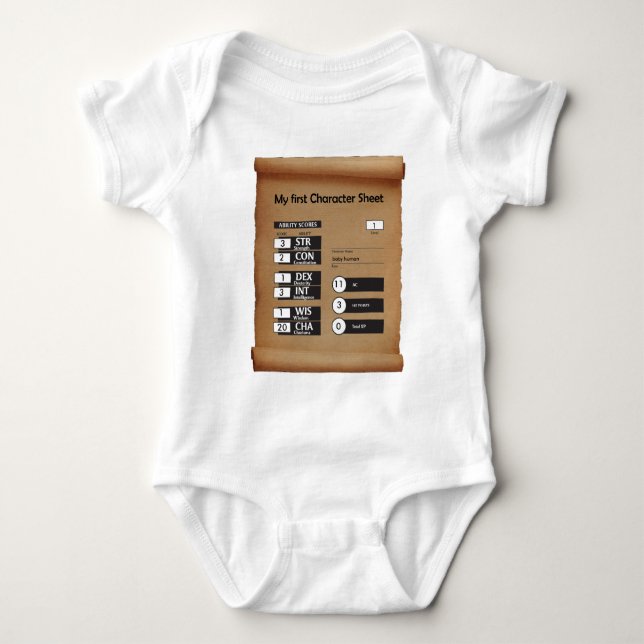Mitt första teckenlakan tee shirt (Framsida)