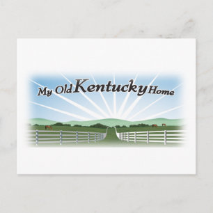 Mitt gamla Kentucky hem Vykort