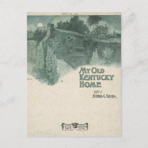 Mitt gamla Kentucky Home Vykort