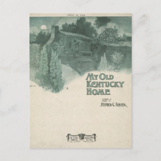 Mitt gamla Kentucky Home Vykort