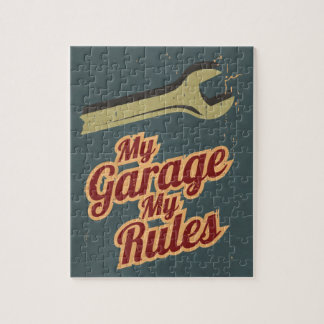Mitt garage min regler pussel