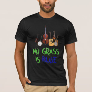 MITT GRÄS ÄR BLUE-T-SHIRT T SHIRT