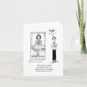 Mitt gratulationskort (tomt inuti) kort