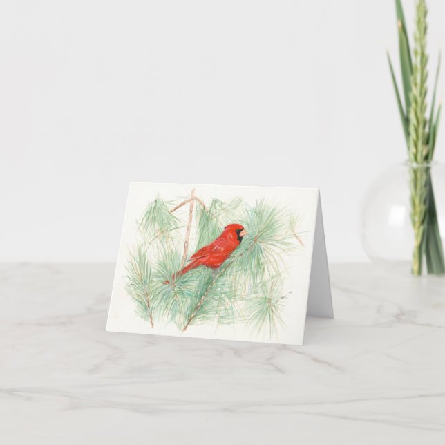 Mitt hälsningskort med vattenfärgmotiv kort (Framsida)