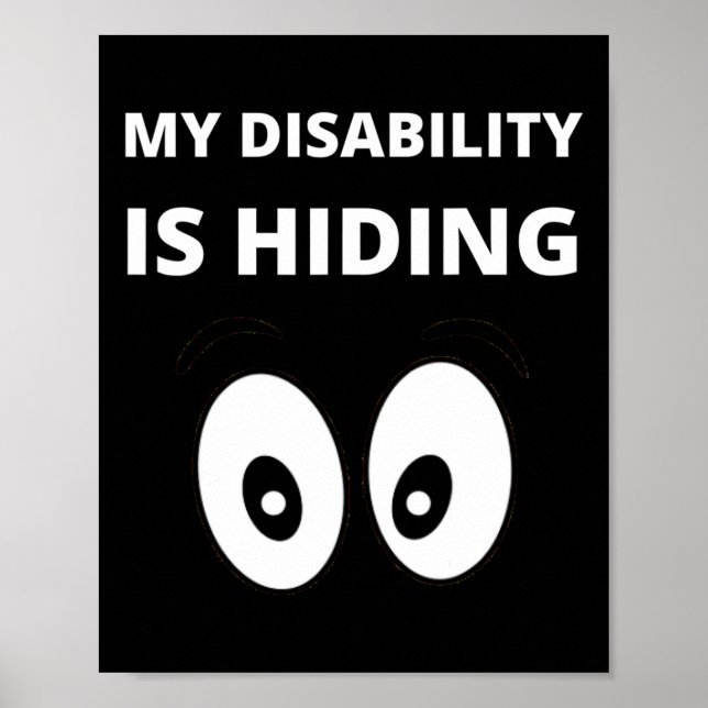 Mitt handikapp Gömmer medvetenheten om funktionshi Poster (Framsidan)