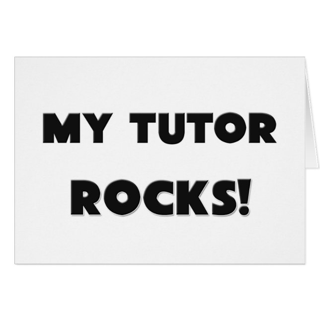 MITT handleda STENAR! Hälsningskort (Framsidan Horizontal)