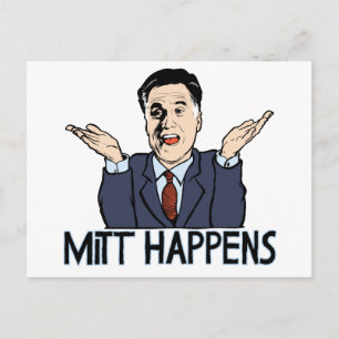 Mitt Happens Vykort