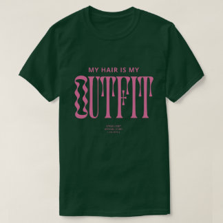 "Mitt hår är min outfit" Hår kärlek Grafisk Tee
