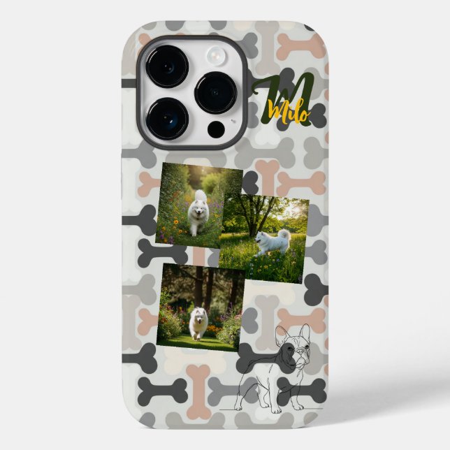 Mitt Hårig besättning: Personlig Hund iPhone/iPad- (Baksida)