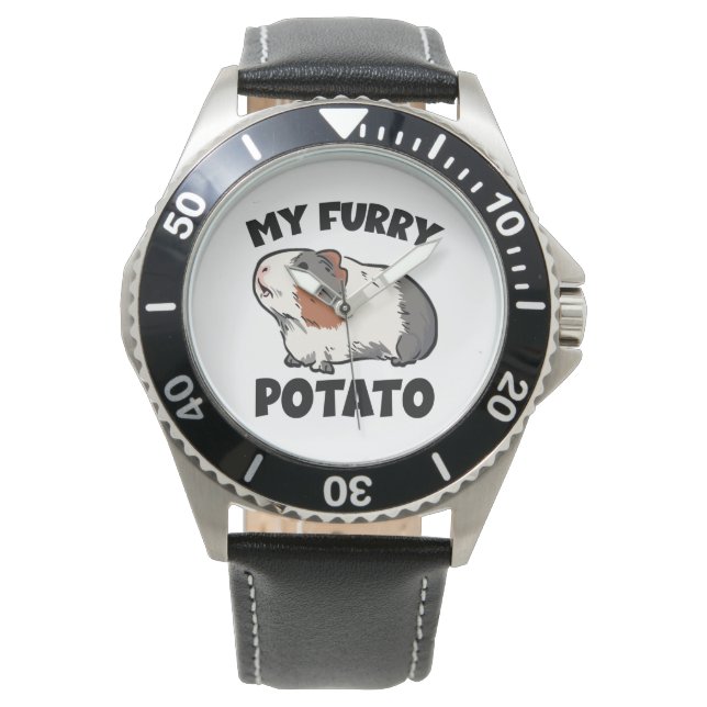 Mitt hårig potatispärla gris armbandsur (Framsida)