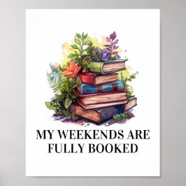 Mitt Helg är helt bokat | Engelsk lärare Poster
