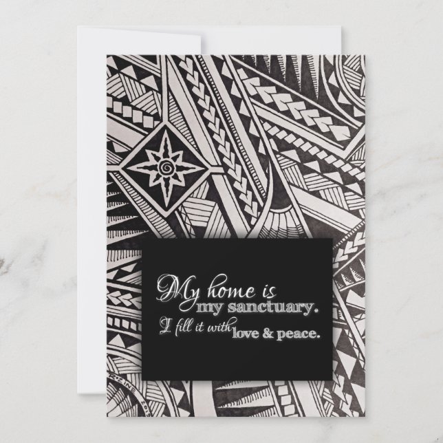 Mitt hem är min härliga inlärningsinspiration. inbjudningar (Framsida)