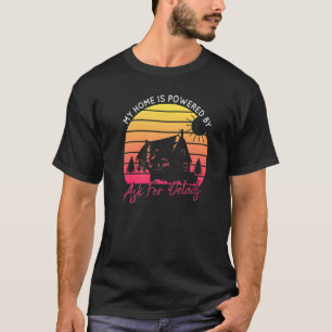 Mitt hem drivs av Sol Solars hemmaplan T Shirt