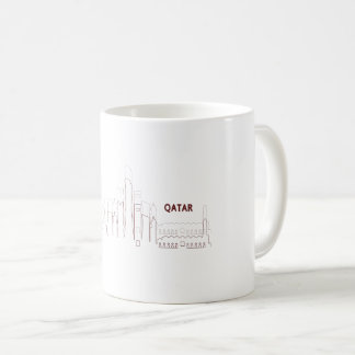 Mitt Hem Qatar – Minimalistisk Design Kaffemugg